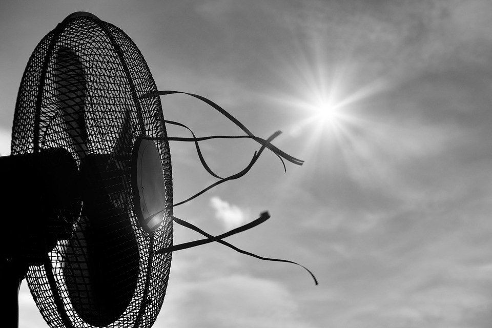 aérer avec un ventilateur